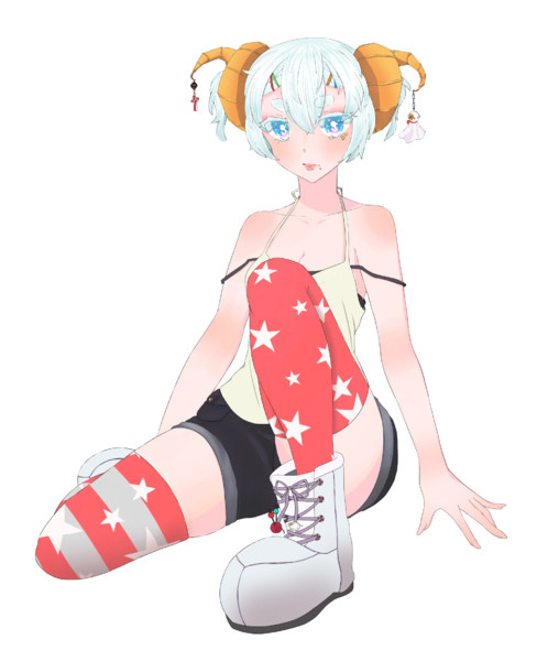 角の女の子 紫村彰 さんのイラスト ニコニコ静画 イラスト