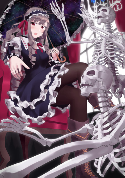 Skeleton&Girl