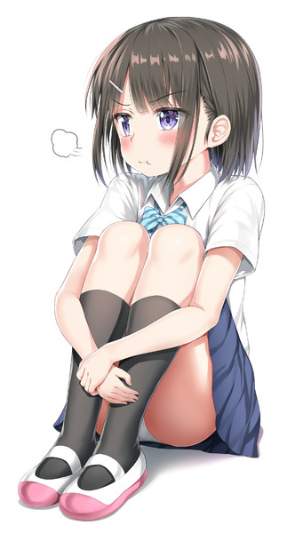 体育座り ねでぃあ さんのイラスト ニコニコ静画 イラスト