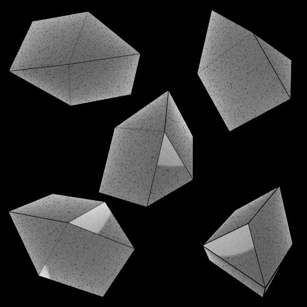 異相双三角柱の蒟蒻 / k45mm さんのイラスト ニコニコ静画 (イラスト)