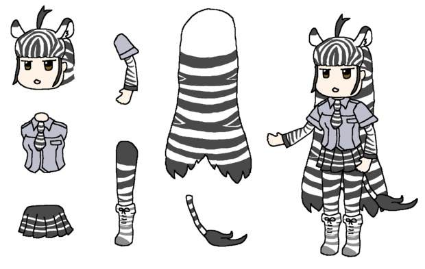 サバンナシマウマpng ぺぷ さんのイラスト ニコニコ静画 イラスト
