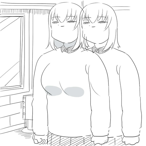 分身と出かけるエリカ ケム さんのイラスト ニコニコ静画 イラスト