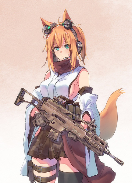 武装狐娘 さわや さんのイラスト ニコニコ静画 イラスト