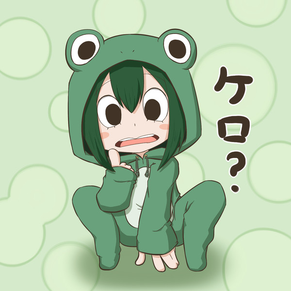 カエルパーカー梅雨ちゃん もっちり風月 さんのイラスト ニコニコ静画 イラスト