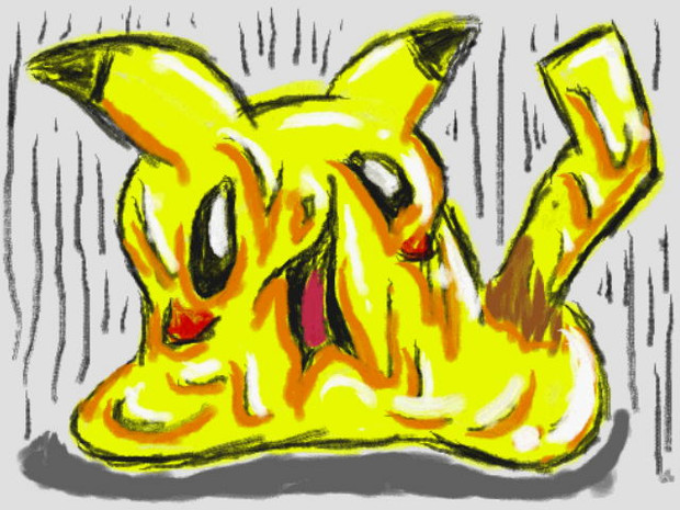 ピカチュウになりかけのメタモン 勇者王龍平 さんのイラスト ニコニコ静画 イラスト