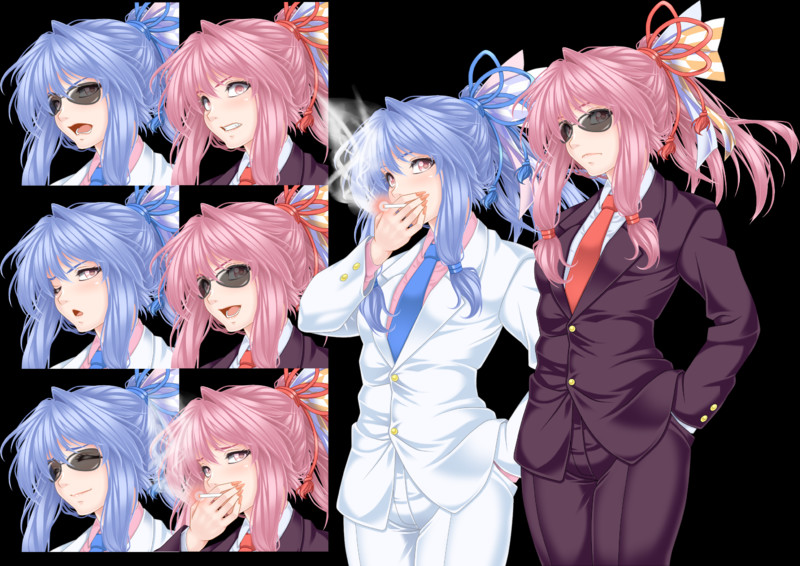 琴葉葵 Nicosub静画