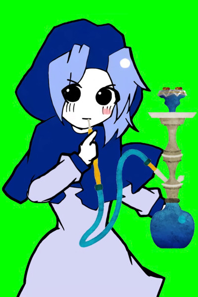 シーシャを吸う小麦粉gb Kokakaku さんのイラスト ニコニコ静画 イラスト