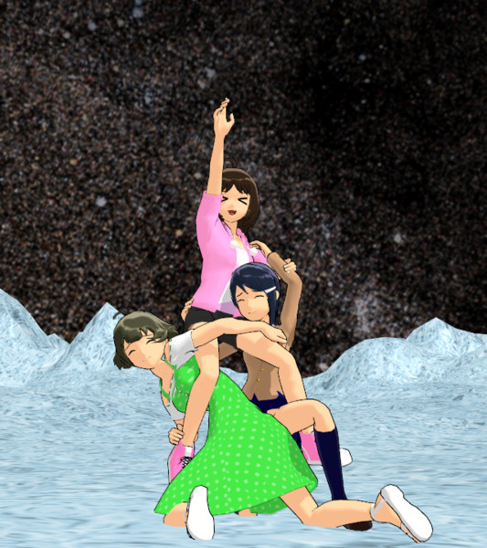Mmd ディアリースターズでナラティブ組体操 アイマスds Randomize さんのイラスト ニコニコ静画 イラスト