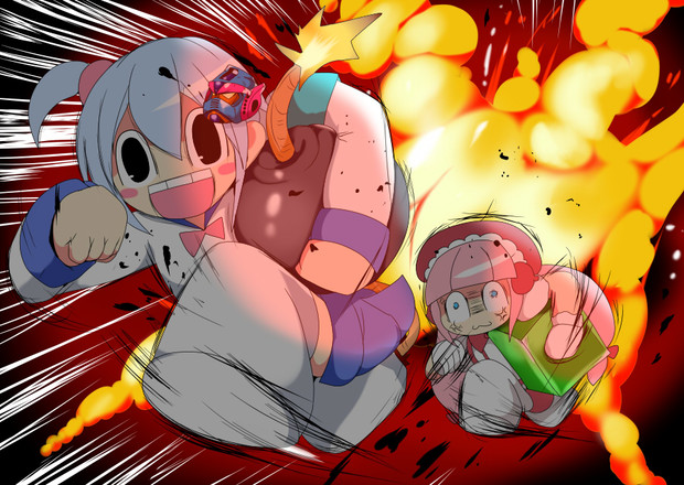 ボンバーガールの日常 タク さんのイラスト ニコニコ静画 イラスト