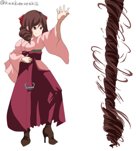 ここですか 春風の髪ドリルは強技です クリフ さんのイラスト ニコニコ静画 イラスト
