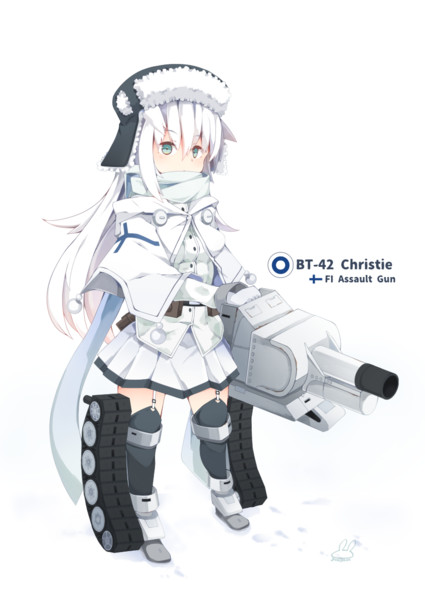 Bt 42 クリスティ突撃砲 雪傘 さんのイラスト ニコニコ静画 イラスト