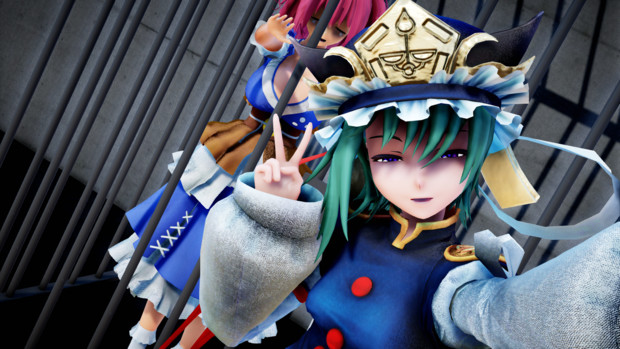 東方mmd 最近 自撮りにはまった映姫さま オンバシラーｐ さんのイラスト ニコニコ静画 イラスト