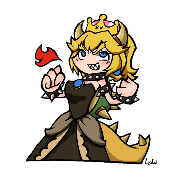 クッパ姫 Leaf St さんのイラスト ニコニコ静画 イラスト