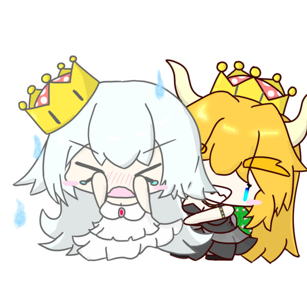 クッパ姫とキングテレサ姫