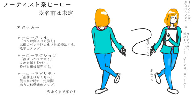 アーティスト系ヒーロー Macaron さんのイラスト ニコニコ静画 イラスト