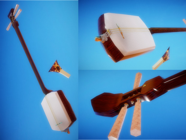 Mmdモデル配布 三味線 操ちゃん さんのイラスト ニコニコ静画 イラスト