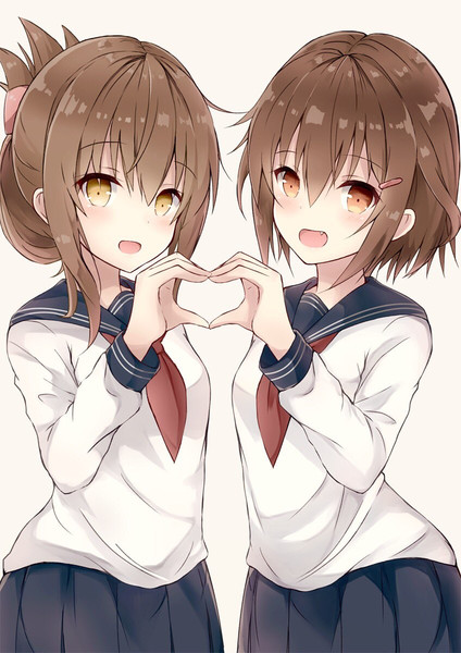 雷電仲良し姉妹 謎のゆずづくし さんのイラスト ニコニコ静画 イラスト