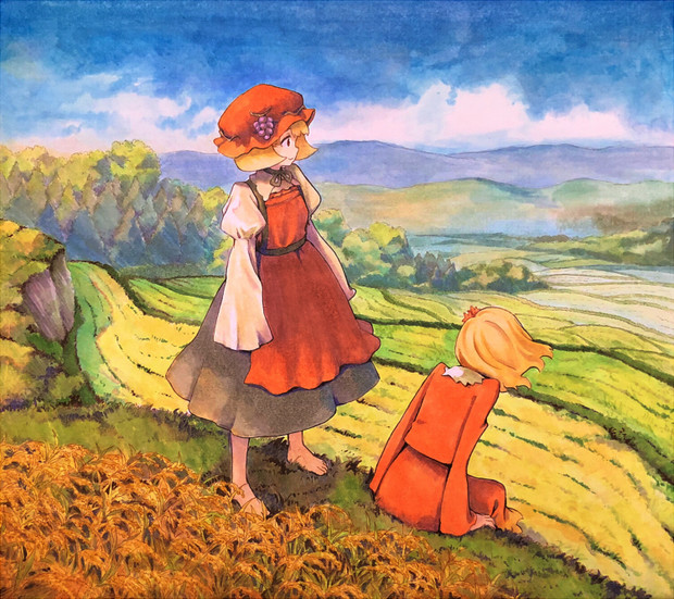 秋の実り 白玉 さんのイラスト ニコニコ静画 イラスト