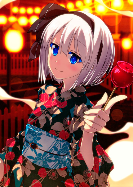浴衣妖夢ちゃん さざなみみぉ さんのイラスト ニコニコ静画 イラスト