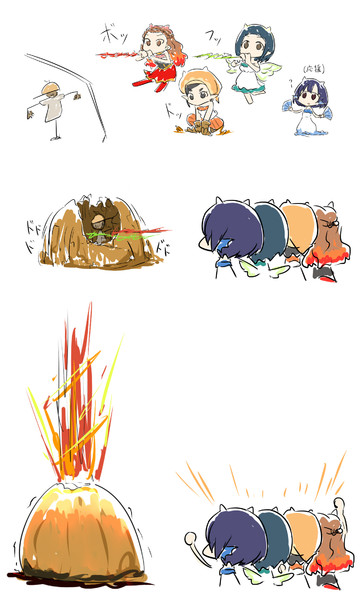 可愛い顔してえげつないチームプレイ バチ さんのイラスト ニコニコ静画 イラスト