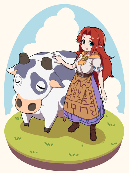 賞品は牛 よこよこ さんのイラスト ニコニコ静画 イラスト