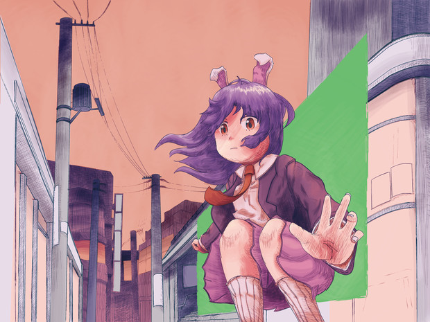 何かに手を伸ばすhsi姉貴gb いま野ジャングルミックス さんのイラスト ニコニコ静画 イラスト