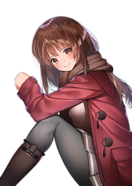 マフラーしまい髪 まいるど さんのイラスト ニコニコ静画 イラスト