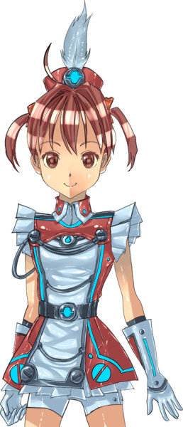 チア風パワードスーツなあかねさん ニコニコ静画 イラスト