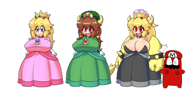 ボンボン版クッパ姫 青夢 さんのイラスト ニコニコ静画 イラスト