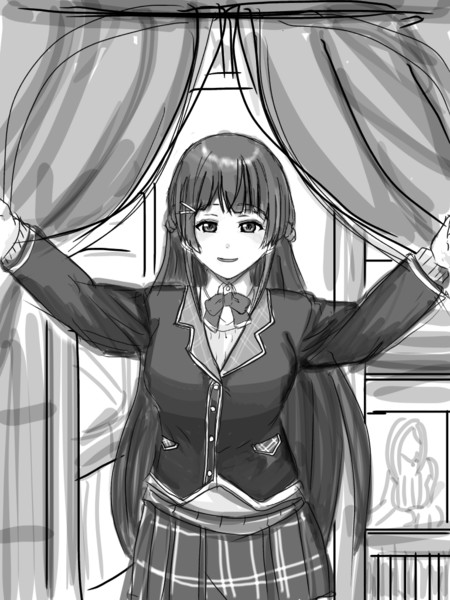 ゲイリー オールドマンの真似をしながらアダルトコーナーののれんをくぐる月ノ美兎 首振り人形 さんのイラスト ニコニコ静画 イラスト