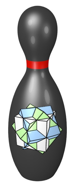 複合多面体のボウリングピン A Artbab00 さんのイラスト ニコニコ静画 イラスト