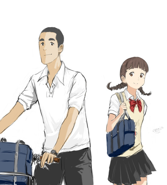 テッシーとサヤちん 雄河宮ジン さんのイラスト ニコニコ静画 イラスト