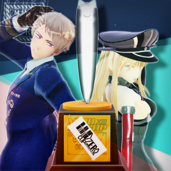 Mmd杯zero後夜祭 梅とらメドレー Side Axis Powers きたかぜ さんのイラスト ニコニコ静画 イラスト