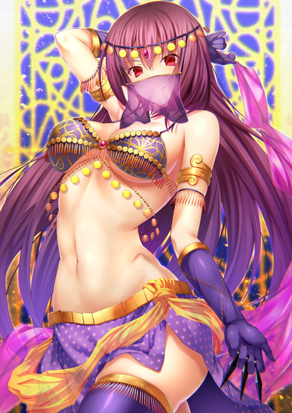 踊り子スカサハ師匠 Emanon123 さんのイラスト ニコニコ静画 イラスト