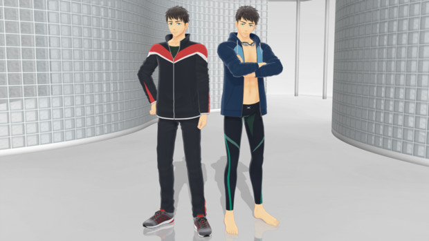 Free Mmd 宗介dfバージョン モデル配布 びよ さんのイラスト ニコニコ静画 イラスト