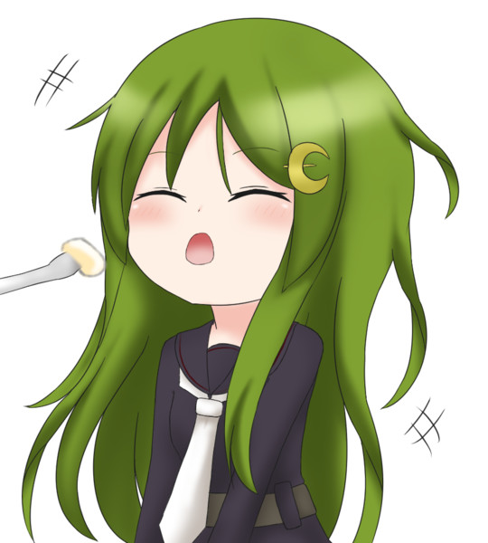 進水日祝いに長月にケーキを食べさせる エトワール さんのイラスト ニコニコ静画 イラスト