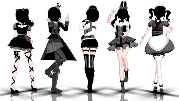 ロリータ風衣装ver1 01 タマ さんのイラスト ニコニコ静画 イラスト