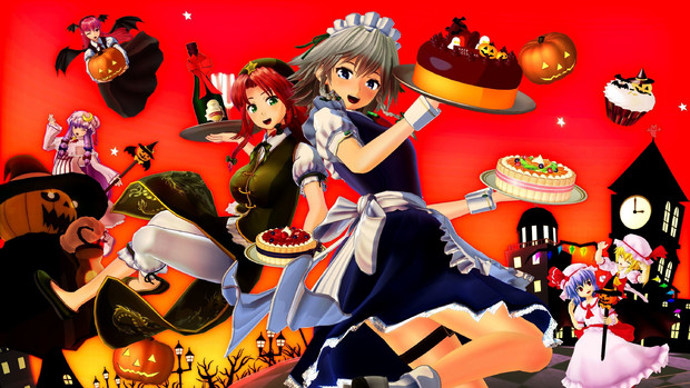 ハロウィン紅魔館 時の流れ さんのイラスト ニコニコ静画 イラスト