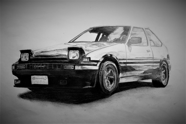 AE86描いてみた