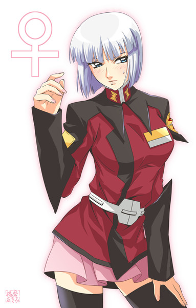 フォロワさんのリクでにょたなイザーク描きましたw あきみ さんのイラスト ニコニコ静画 イラスト