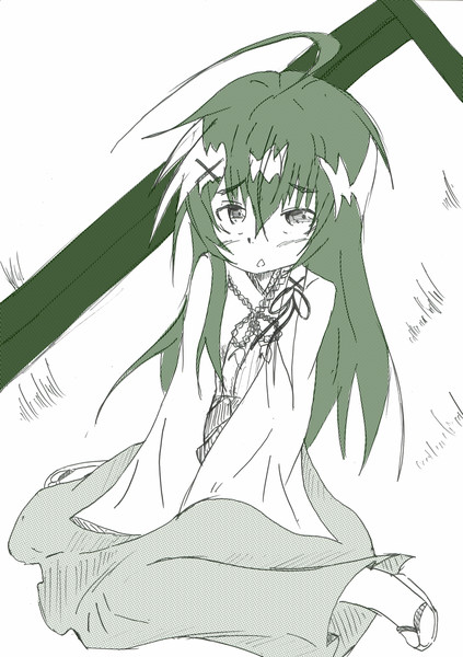 女の子座り Nicosub静画