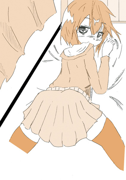 うつ伏せの女の子 そるてぃどっぐ さんのイラスト ニコニコ静画 イラスト