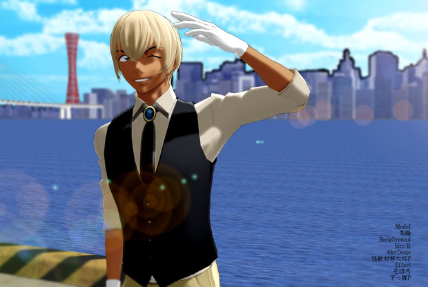 埠頭 冬緑式安室透モデル かわひと さんのイラスト ニコニコ静画 イラスト