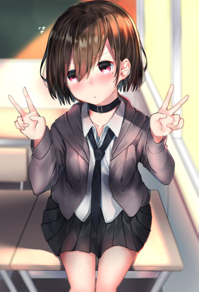 ダブルピース ねく Neku さんのイラスト ニコニコ静画 イラスト