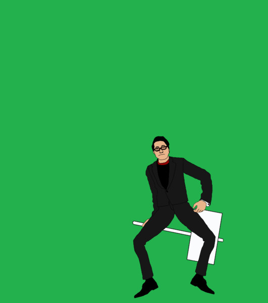 プラカードを思いっきり振り上げるjyu Gif シュラ 波座間 さんのイラスト ニコニコ静画 イラスト