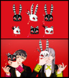 【MMD】ヴェネチアンマスク うさぎ・ねこ【アクセサリ配布終了】
