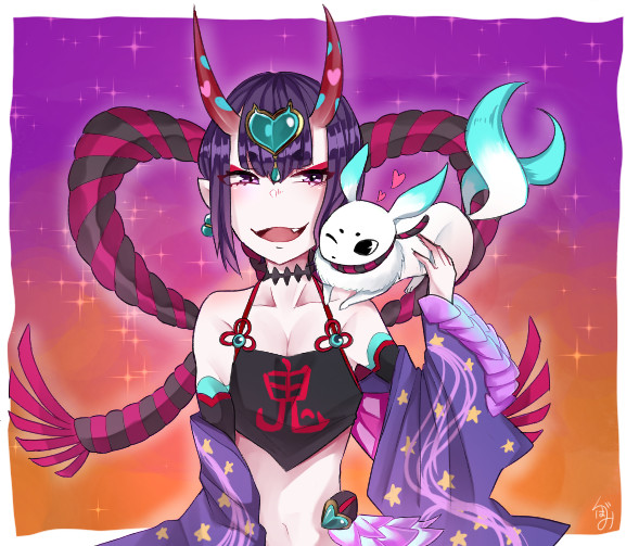 ハロウィン酒呑ちゃん 凹み さんのイラスト ニコニコ静画 イラスト