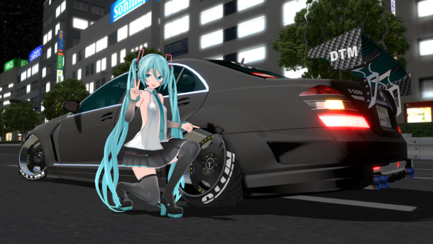 【MMD】いつもこの車高で走ってます【初音ミク】