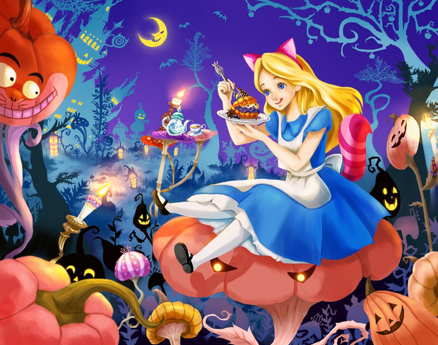 不思議の国のハロウィン テイタ さんのイラスト ニコニコ静画 イラスト
