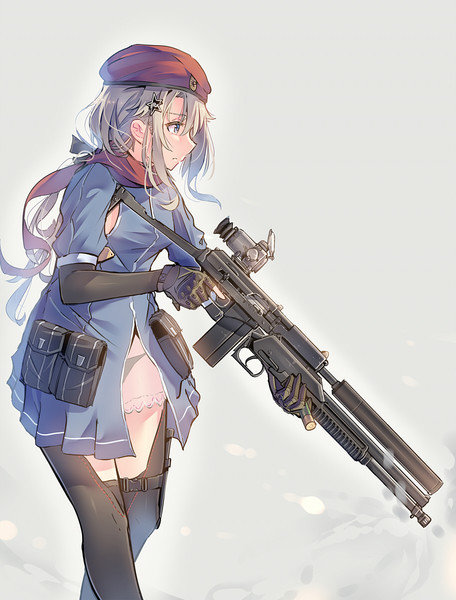 最も好ましい かっこいい 女 銃 イラスト かわいい
